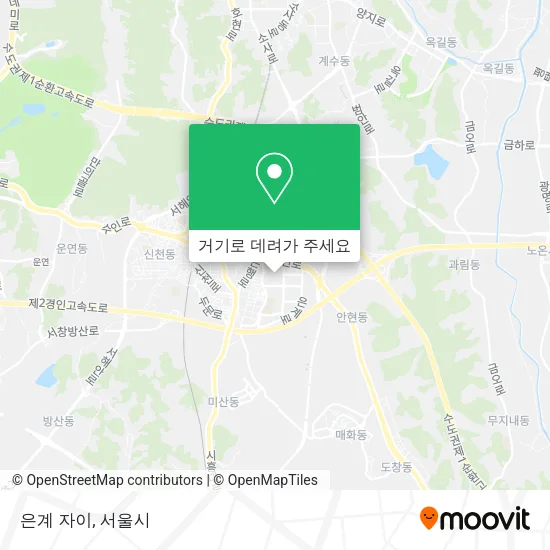 은계 자이 지도