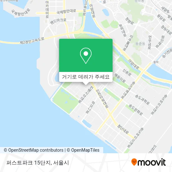 퍼스트파크 15단지 지도