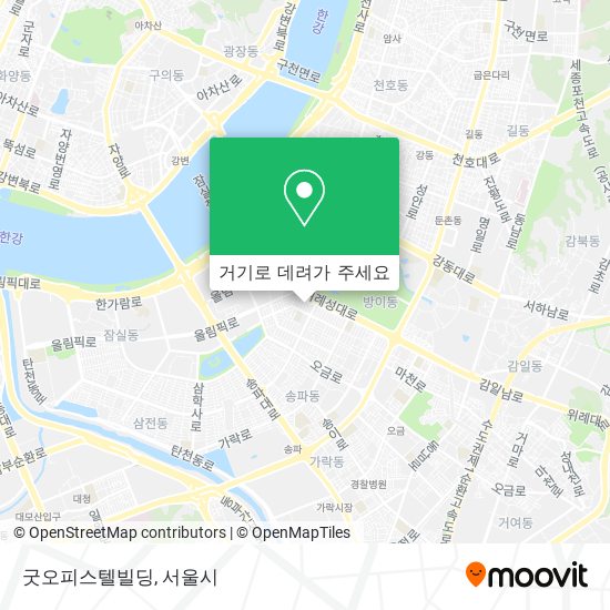 굿오피스텔빌딩 지도