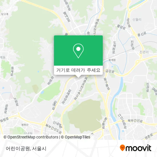 어린이공원 지도