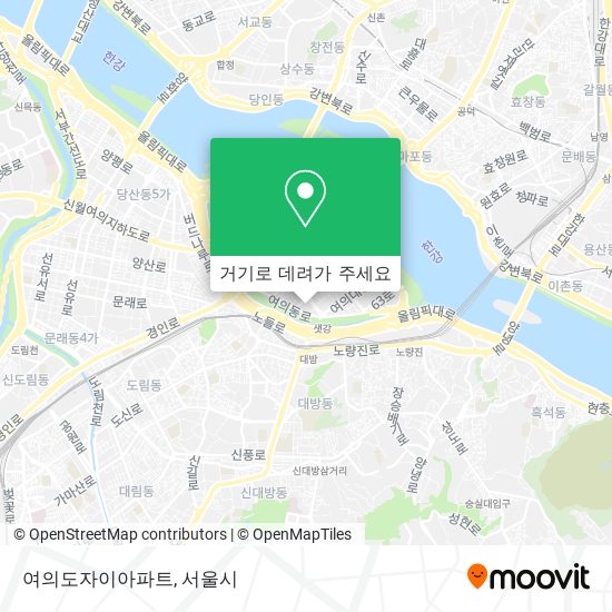 여의도자이아파트 지도