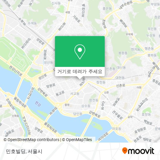 민호빌딩 지도