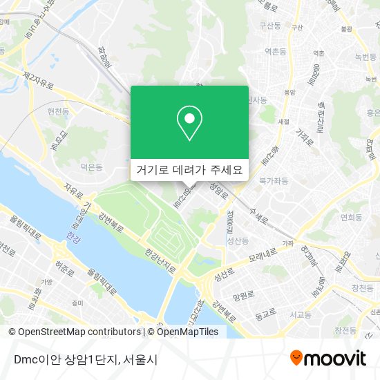 Dmc이안 상암1단지 지도