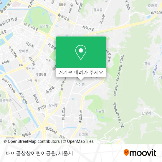 배미골상상어린이공원 지도