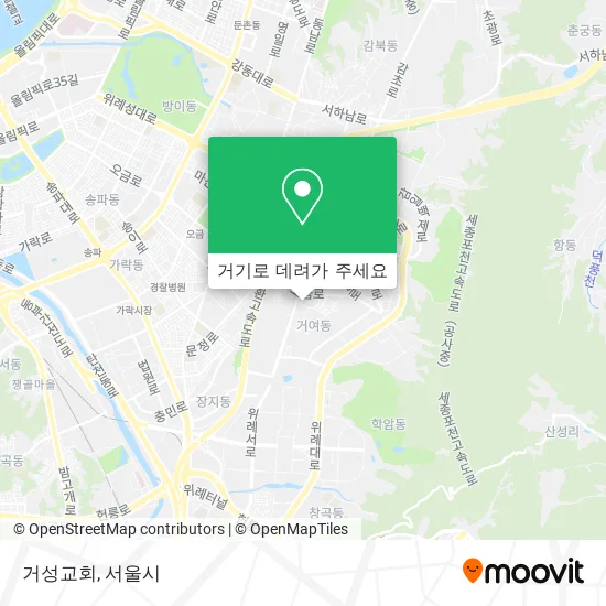 거성교회 지도
