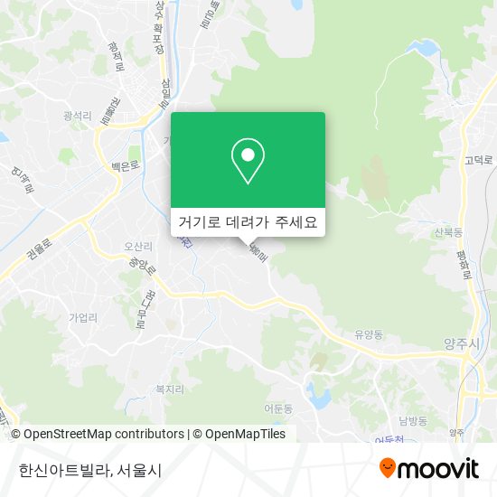 한신아트빌라 지도