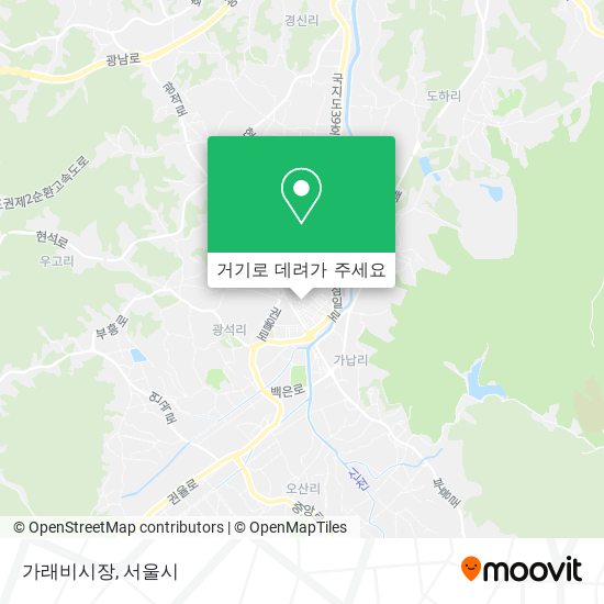 가래비시장 지도