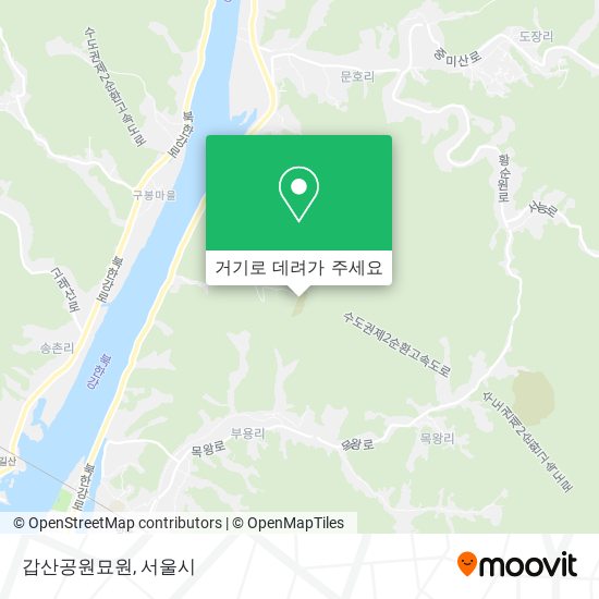 갑산공원묘원 지도
