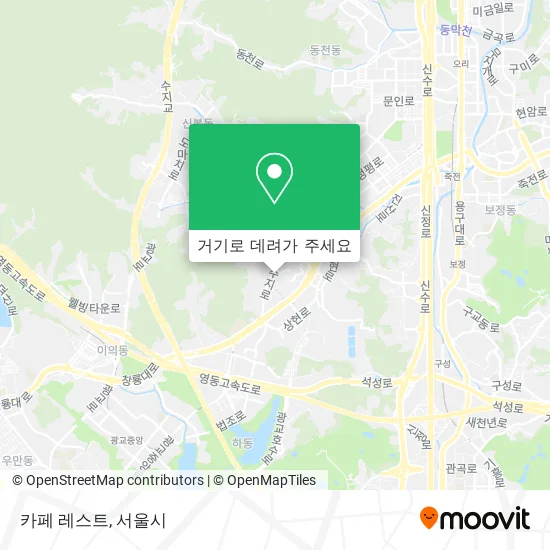 카페 레스트 지도