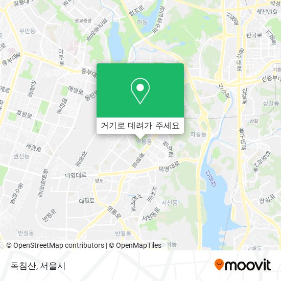 독침산 지도