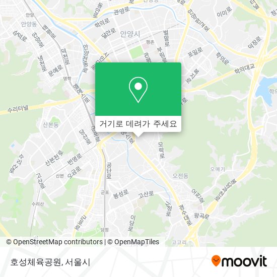 호성체육공원 지도