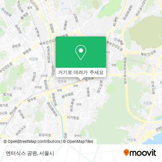 엔터식스 공원 지도