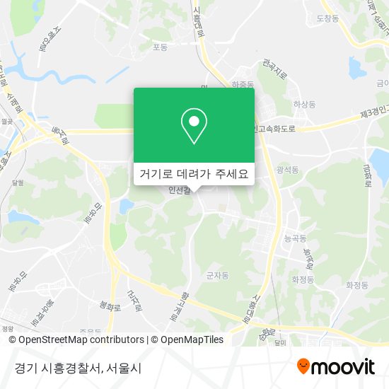 경기 시흥경찰서 지도