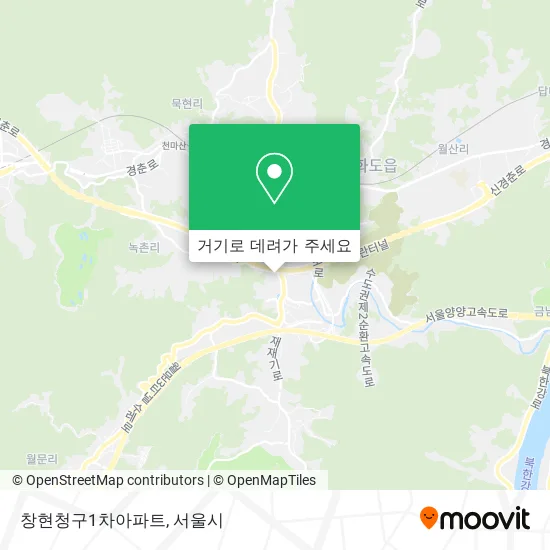 창현청구1차아파트 지도