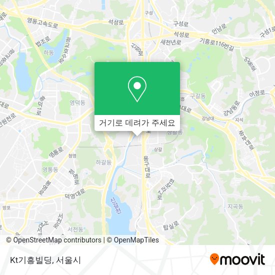Kt기흥빌딩 지도