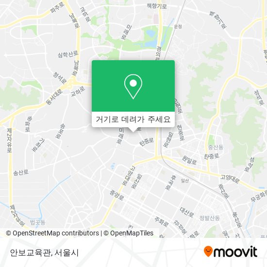 안보교육관 지도