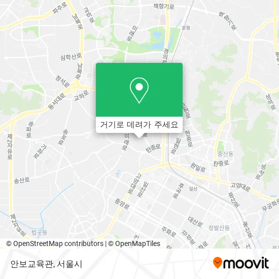 안보교육관 지도
