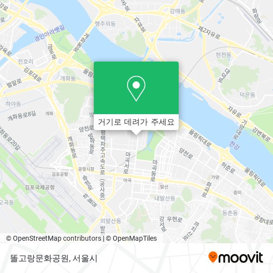 똘고랑문화공원 지도