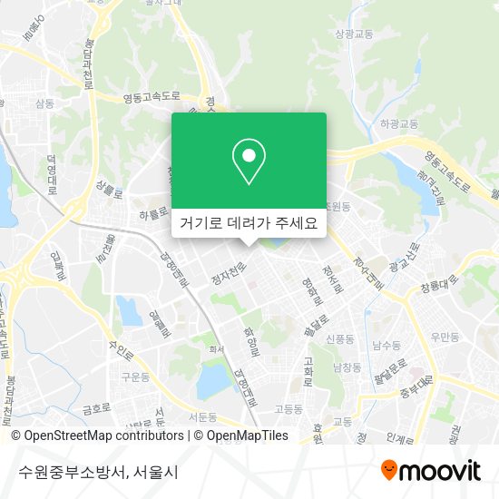 수원중부소방서 지도