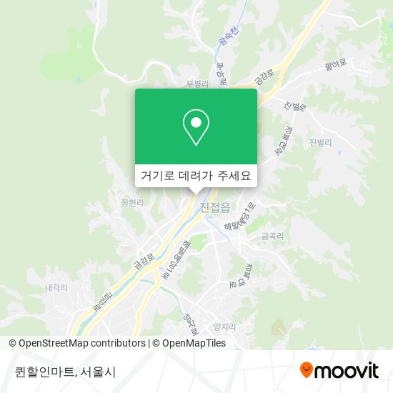 퀸할인마트 지도