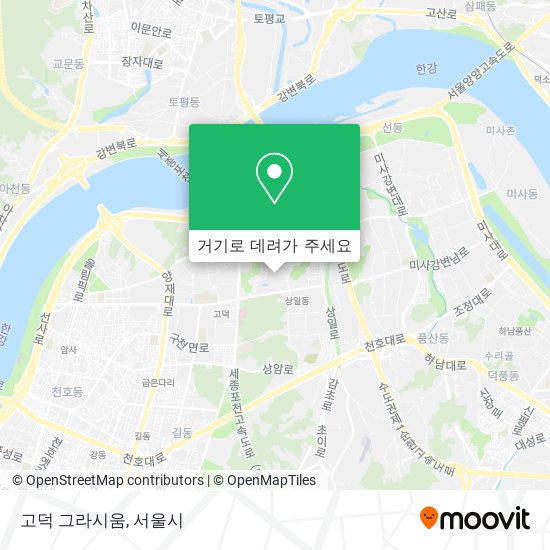 고덕 그라시움 지도
