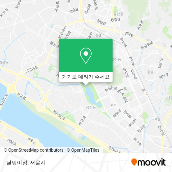 달맞이섬 지도