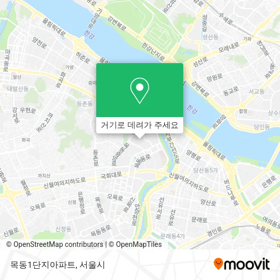 목동1단지아파트 지도