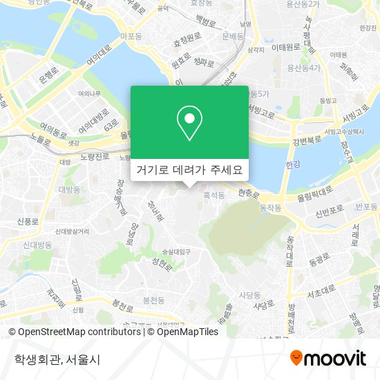 학생회관 지도