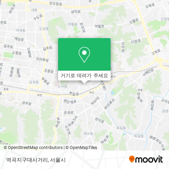 역곡지구대사거리 지도