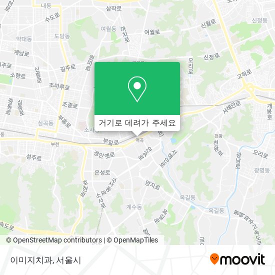 이미지치과 지도