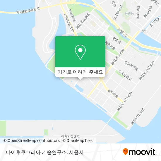 다이후쿠코리아 기술연구소 지도