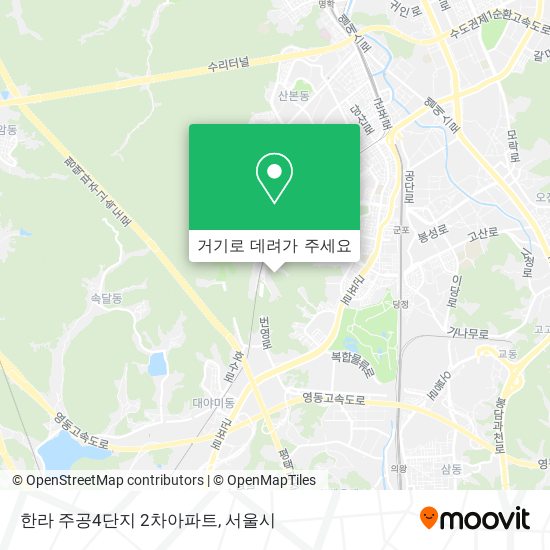 한라 주공4단지 2차아파트 지도