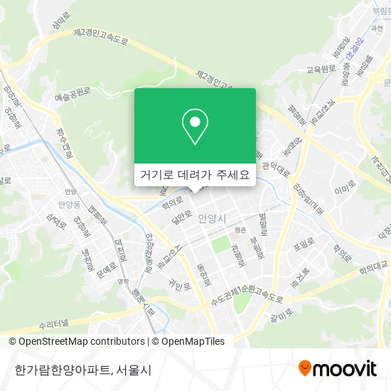 한가람한양아파트 지도