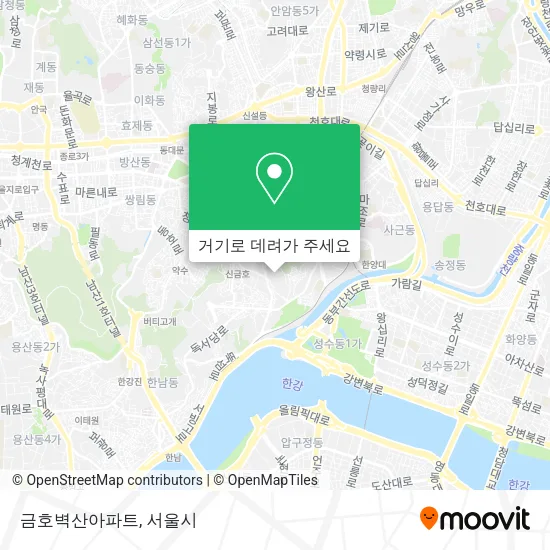 금호벽산아파트 지도
