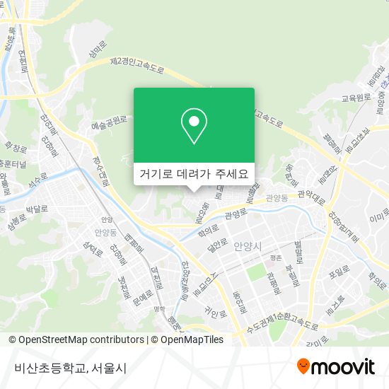 비산초등학교 지도