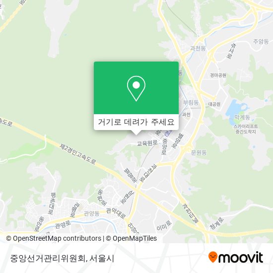 중앙선거관리위원회 지도