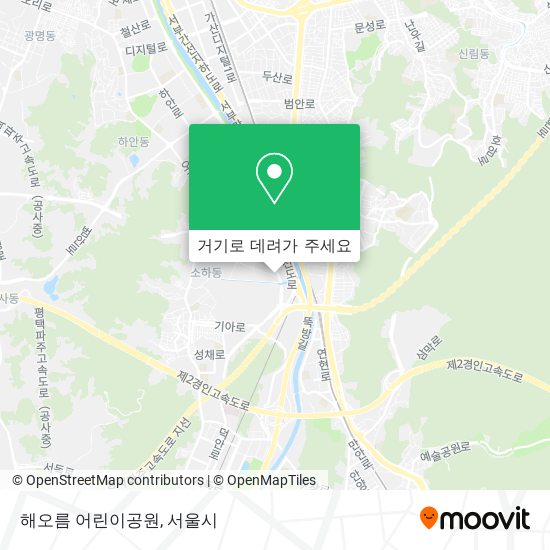 해오름 어린이공원 지도