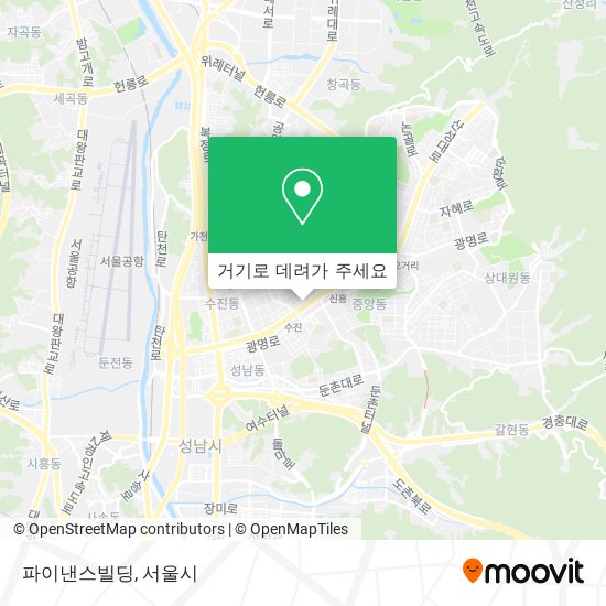 파이낸스빌딩 지도