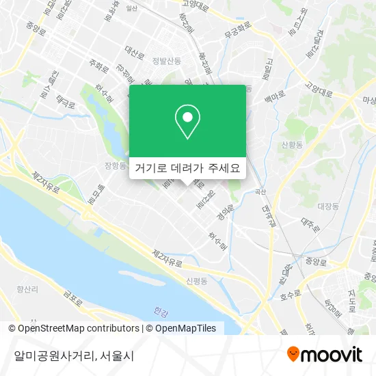 알미공원사거리 지도