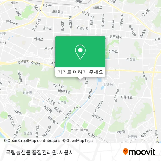 국립농산물 품질관리원 지도