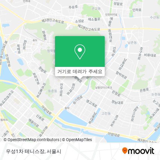 우성1차 테니스장 지도