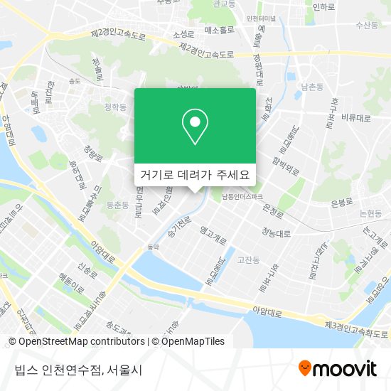 빕스 인천연수점 지도
