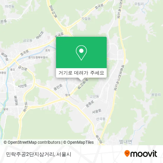 민락주공2단지삼거리 지도