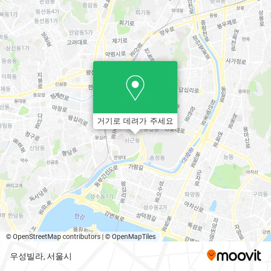 우성빌라 지도
