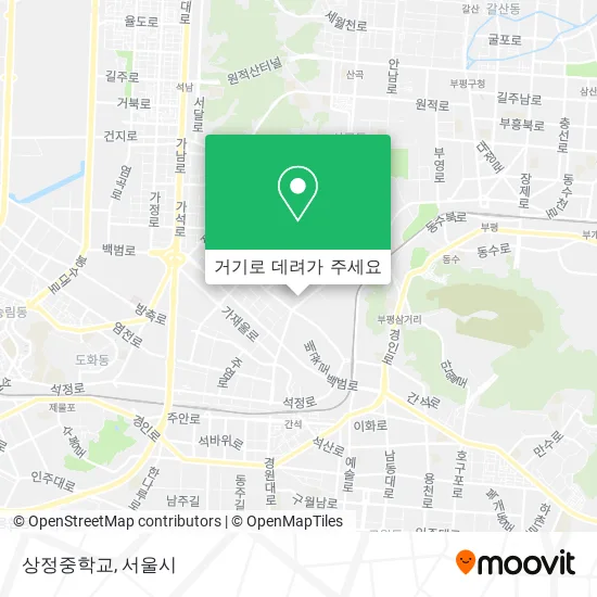 상정중학교 지도