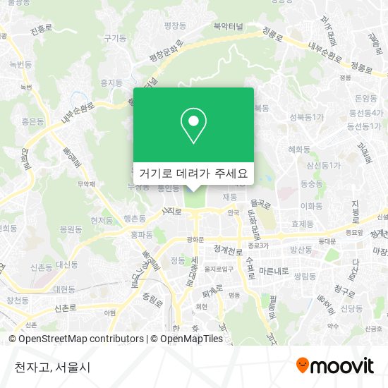 천자고 지도