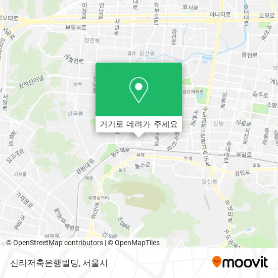신라저축은행빌딩 지도