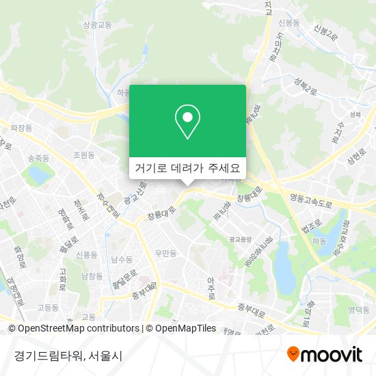 경기드림타워 지도