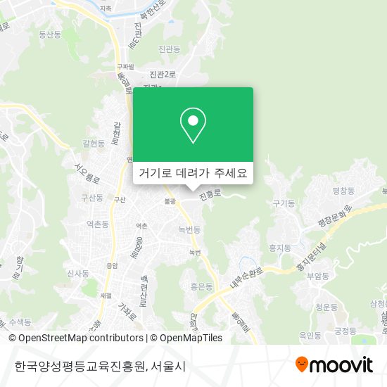 한국양성평등교육진흥원 지도