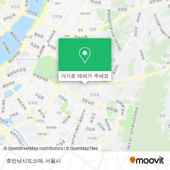 호반낚시도소매 지도